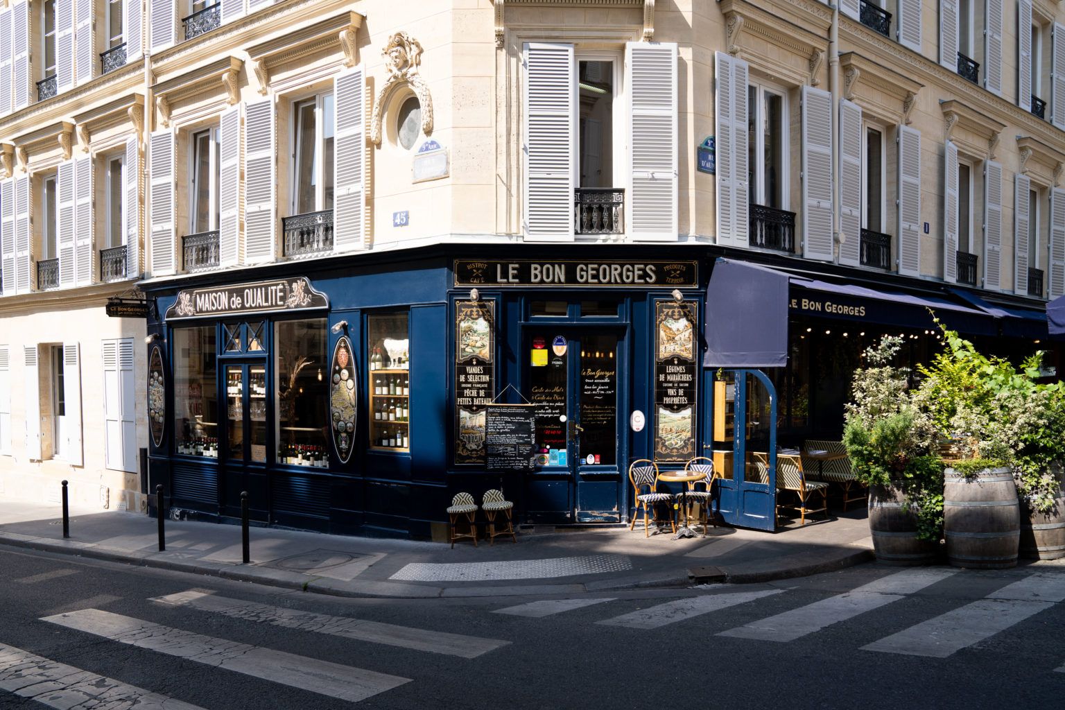 Le Bon Georges, bistrot parisien rue Saint-Georges