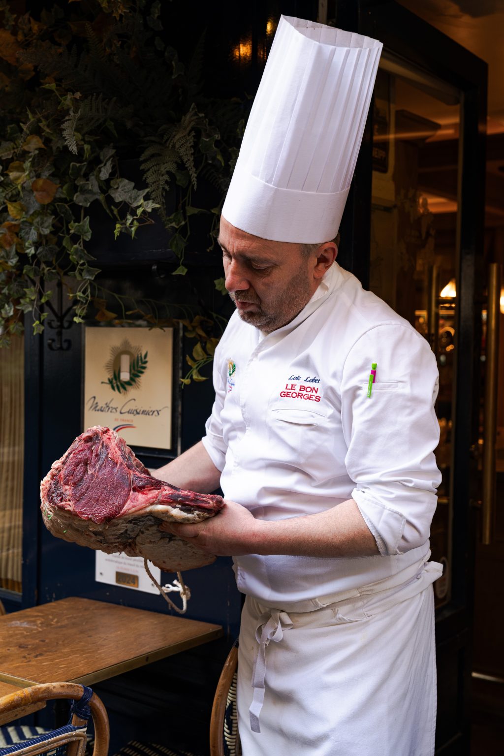 Le site lebongeorges.paris sur téléphone
